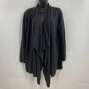 Barefoot Dreams Women's CozyChic Lite Island Wrap Open Front Cardigan‎ Size S